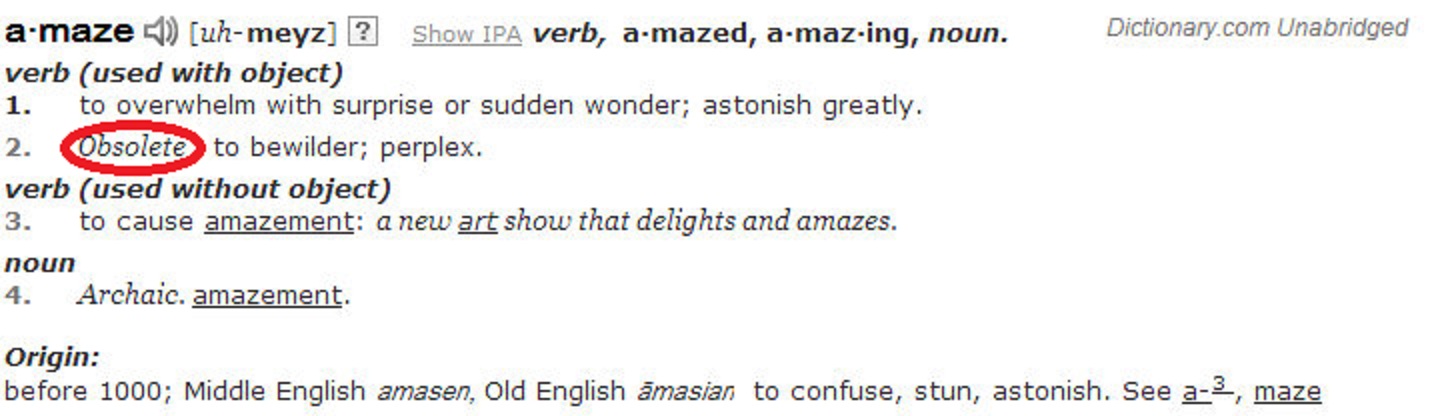 amaze definition-2